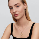 Pandora Organically Shaped Oval Korvakorut 293295C01