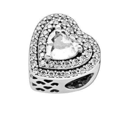 Pandora Levelled Hearts Charm Hela 799218c01