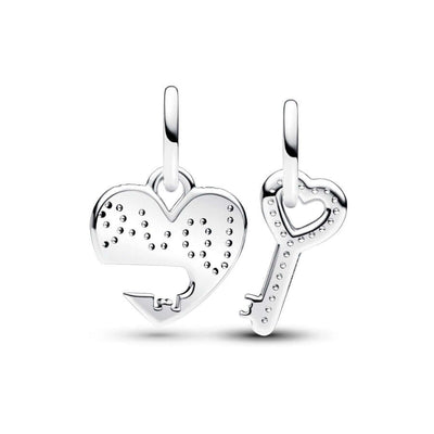 Pandora Love Heart and Key Riipus 793081C01