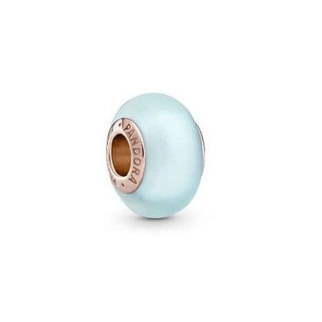 Pandora Matte Blue Murano Glass charm hela 789420C00