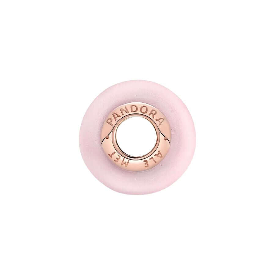 Pandora Matte Pink Murano Glass hela 789421C00