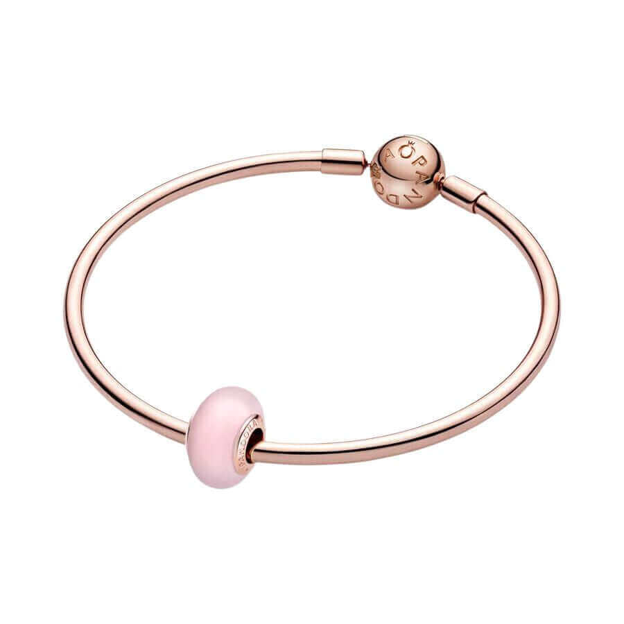 Pandora Matte Pink Murano Glass hela 789421C00