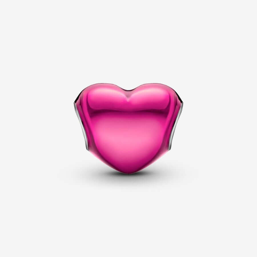 Pandora Metallic Pink Sydän Charm Hela 793337C03