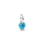 Pandora Mini Turkoosi Sydän Charm Hela 793827C01