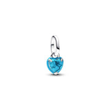 Pandora Mini Turkoosi Sydän Charm Hela 793827C01