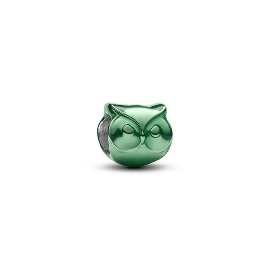 Pandora Mini Vihreä Pöllö Charm Hela 794900C01