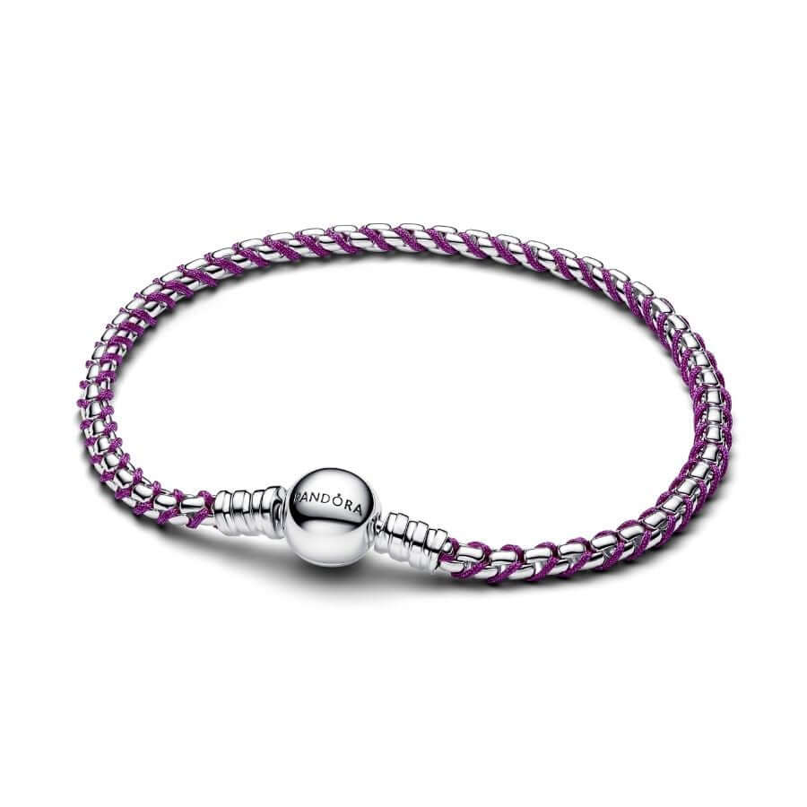 Pandora Moments Violetti Cord Box Rannekoru 593816C03