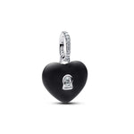 Pandora Musta Sydän Riippulukko Charm Hela 794424C02
