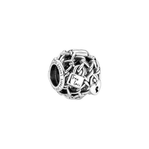 Pandora Openwork lenkkiketju ja riippulukko Charm Hela 790071C00