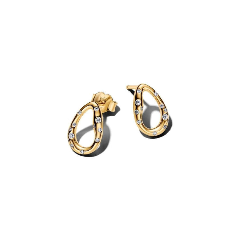 Pandora Organically Shaped Oval Korvakorut 264659C01
