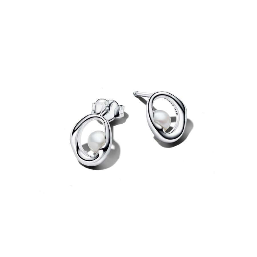 Pandora Organically Shaped Oval Korvakorut 293295C01