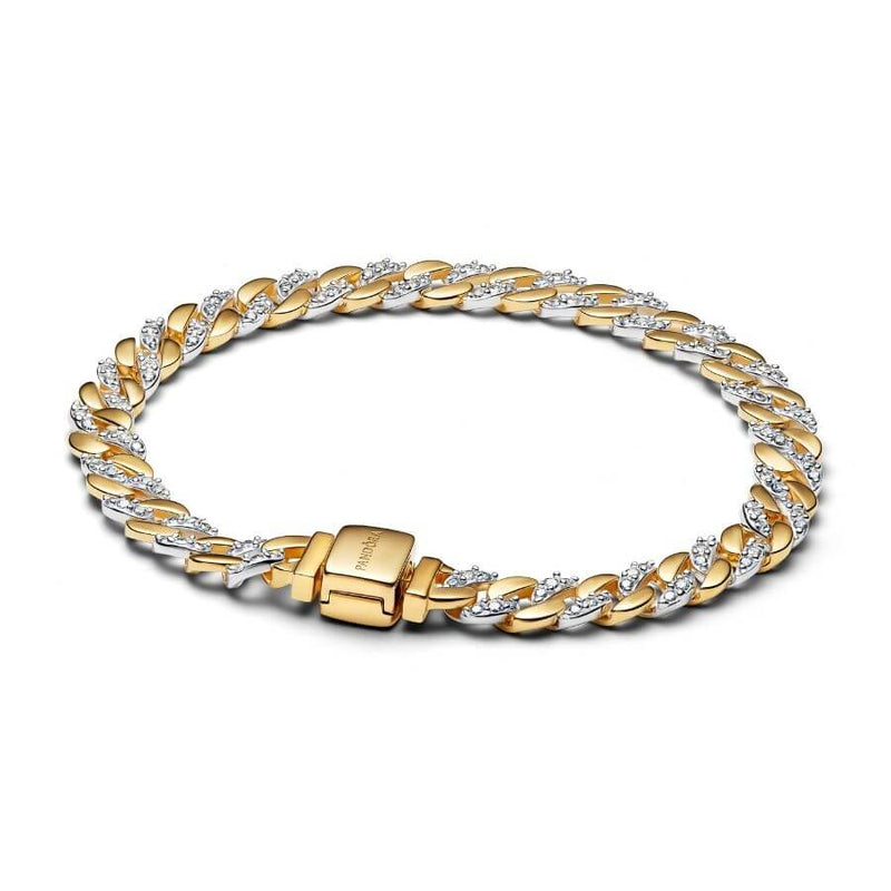 Pandora Oval Cuban Chain Rannekoru 564229C01