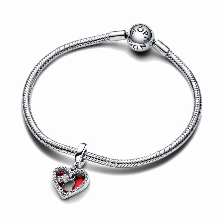 Pandora Padlock Heart Charm Hela 793119C01