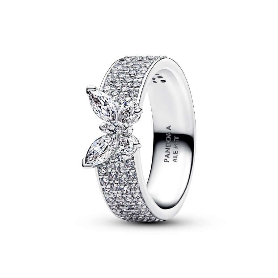 Pandora Pave Perhonen Sormus 194270C01