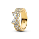 Pandora Pave Perhonen Sormus 164270C01