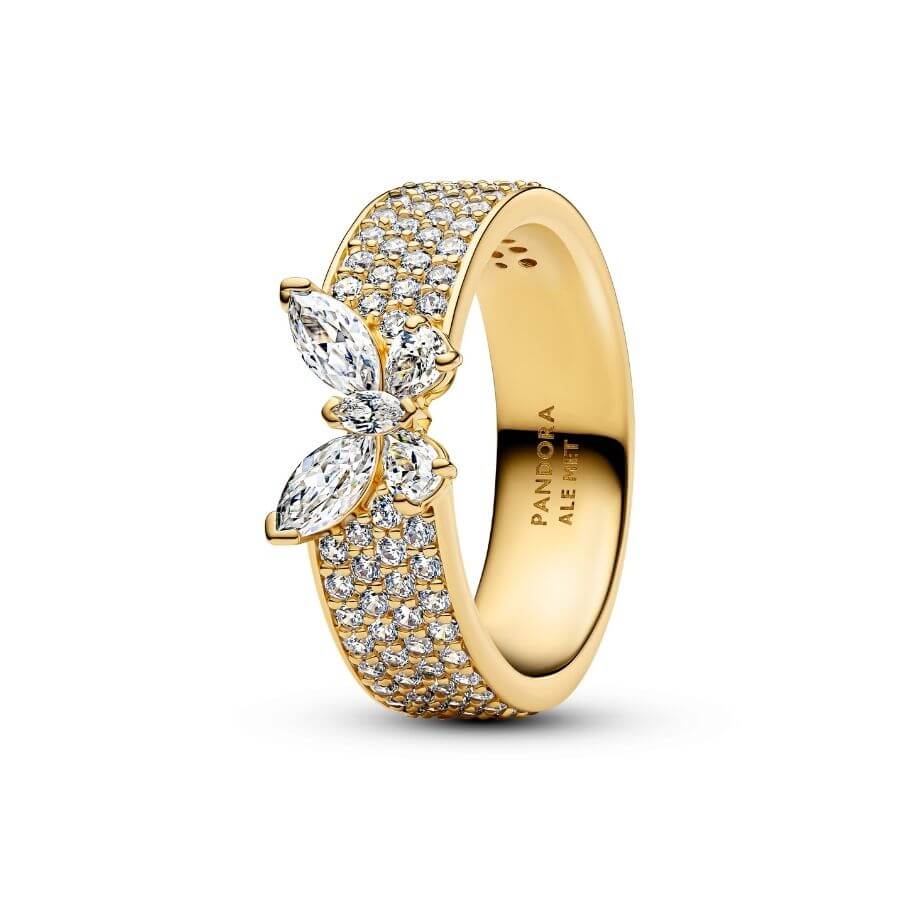 Pandora Pave Perhonen Sormus 164270C01