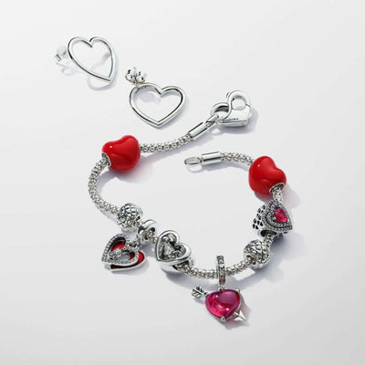Pandora Piilotettu Viesti Sydän Charm Hela 793087C01