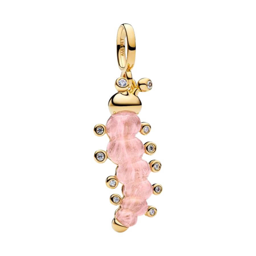 Pandora Pink Caterpillar Charm Hela 764489C01