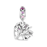 Pandora Pink Heart Family Tree charm hela 799153C01