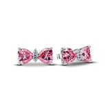 Pandora Pinkki Rusetti Korvakorut 294265C01