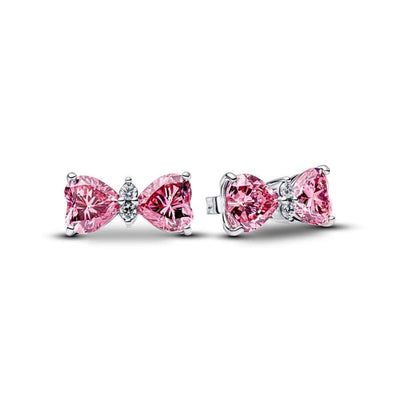 Pandora Pinkki Rusetti Korvakorut 294265C01