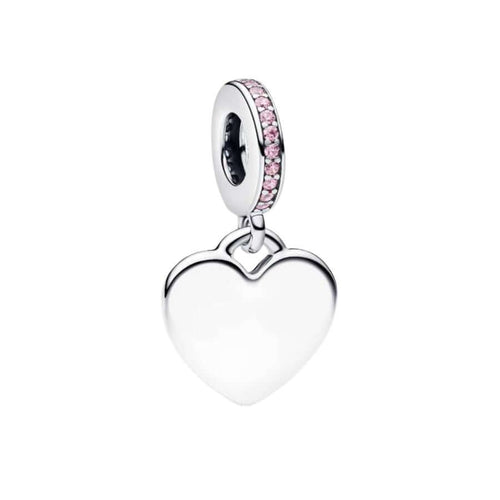 Pandora Pinkki Sydän Charm Hela 793926C02