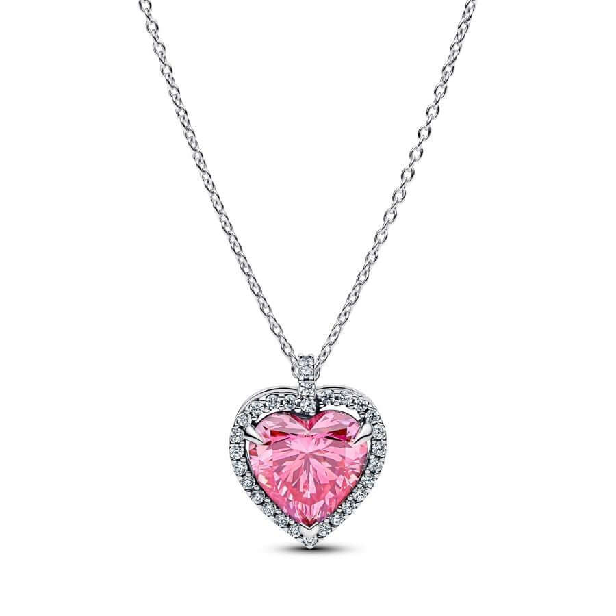 Pandora Pinkki Sydän Kaulakoru 394414C01-45