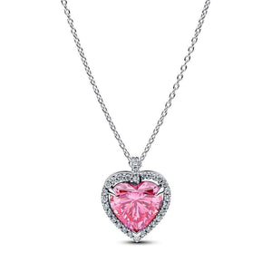 Pandora Pinkki Sydän Kaulakoru 394414C01-45
