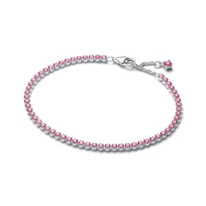 Pandora Pinkki Tennisrannekoru 593927C02