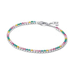 Pandora Rainbow Tennis Rannekoru 593927C03