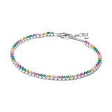 Pandora Rainbow Tennis Rannekoru 593927C03