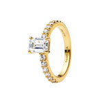 Pandora Rectangular Sparkling Sormus 164506C01