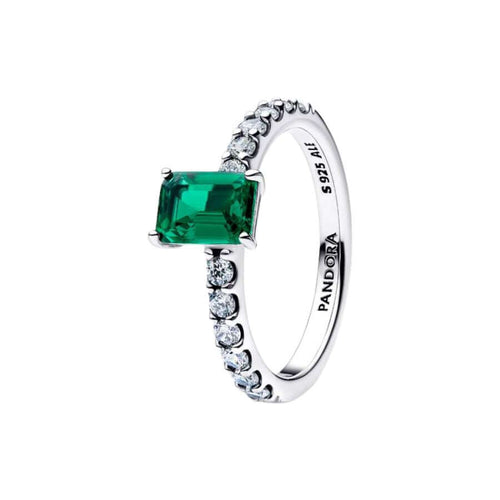 Pandora Rectangular Sparkling Sormus 194506C01