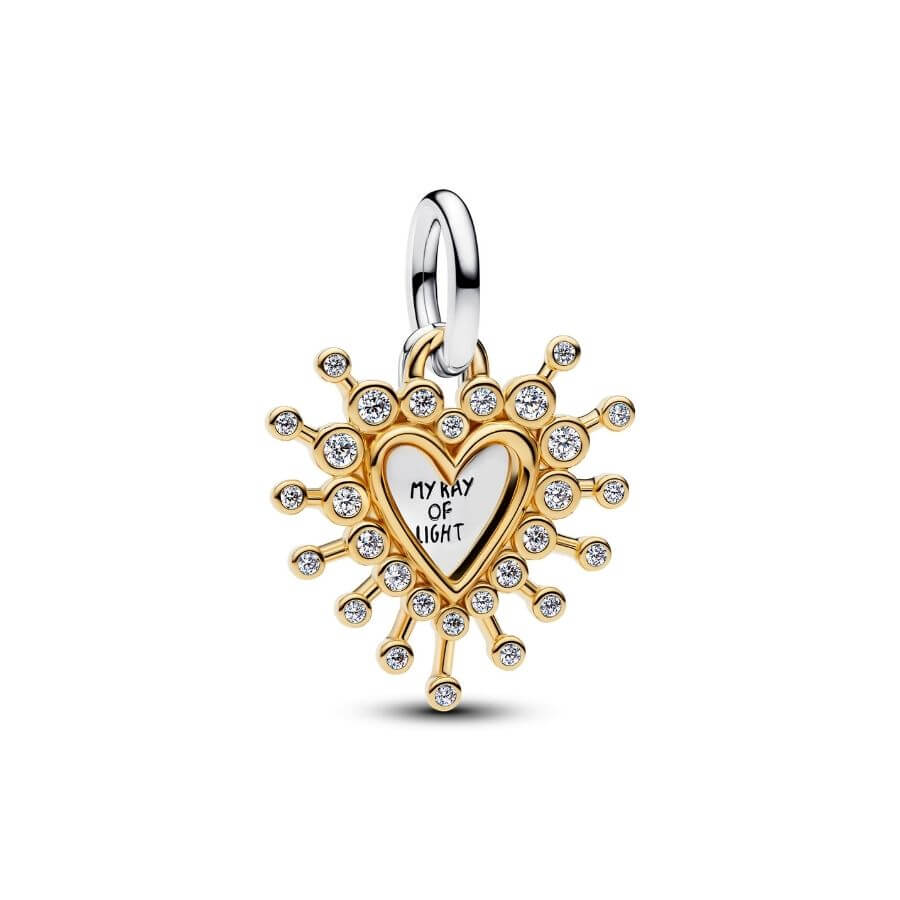 Pandora Säteilevä Sydän Charm Hela 764141C01