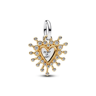 Pandora Säteilevä Sydän Charm Hela 764141C01