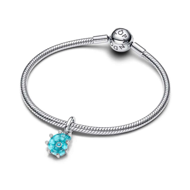 Pandora Blue Muranolasi Sea Snail Charm Hela 793900C01
