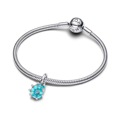 Pandora Blue Muranolasi Sea Snail Charm Hela 793900C01