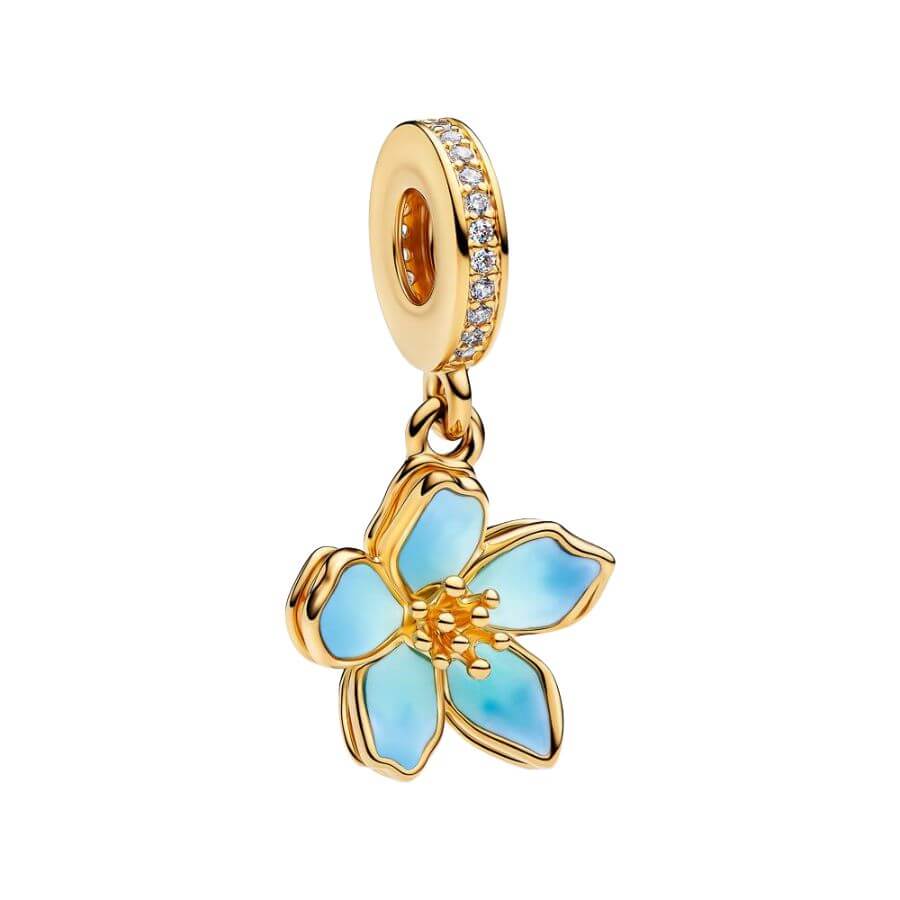 Pandora Sininen Kukka Charm Hela 760667C01