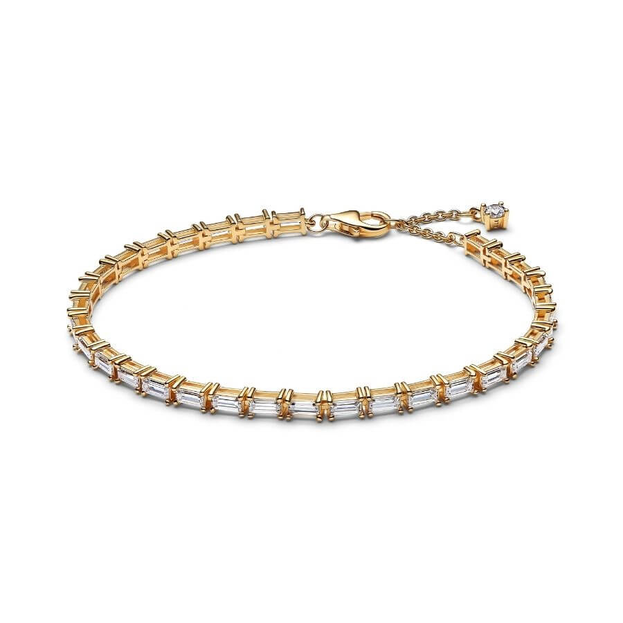 Pandora Sparkling Baguette Tennisrannekoru 565081C01