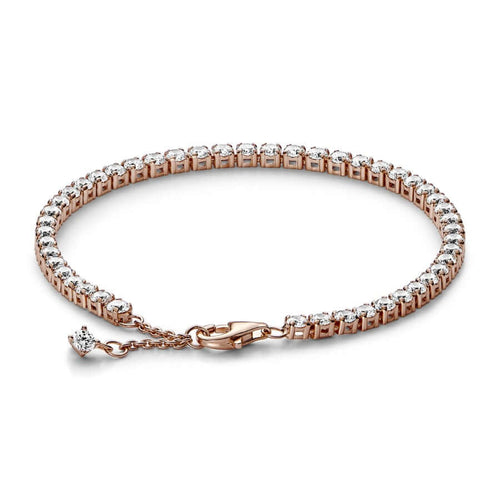 Pandora Sparkling Rose Tennis Rannekoru 581469C01
