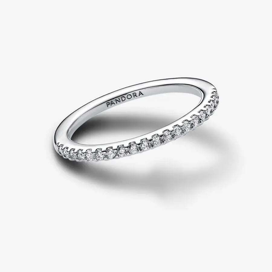 Pandora Sparkling Row Hopea Sormus 192999C01