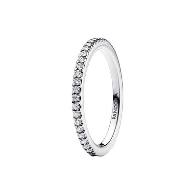 Pandora Sparkling Row Hopea Sormus 192999C01