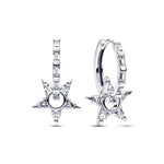 Pandora Sparkling Stella Korvarenkaat 295083C01