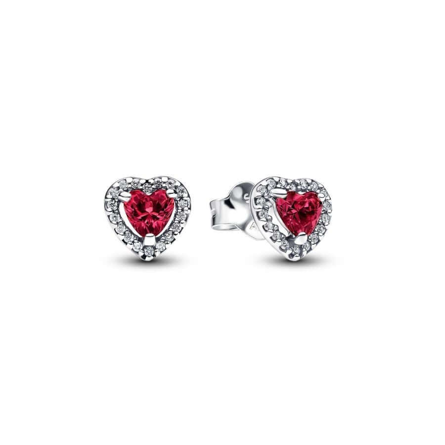 Pandora Sparkling Sydän Korvakorut 298427C04