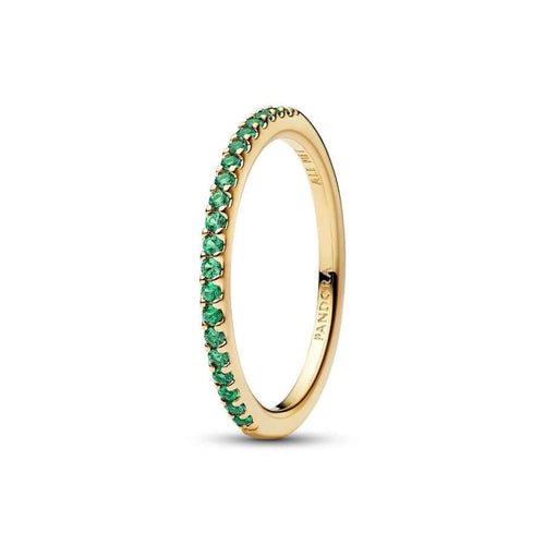 Pandora Sparkling Vihreä Half-Eternity Sormus 162999C03