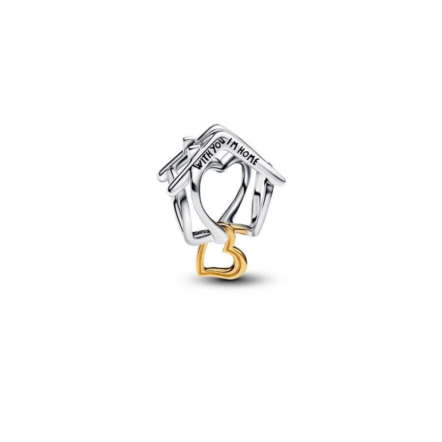 Pandora Talo ja Sydän Charm Hela 764145C00
