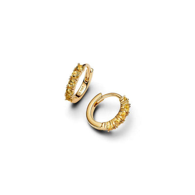 Pandora Timeless Yellow Hoop Korvakorut 263849C01