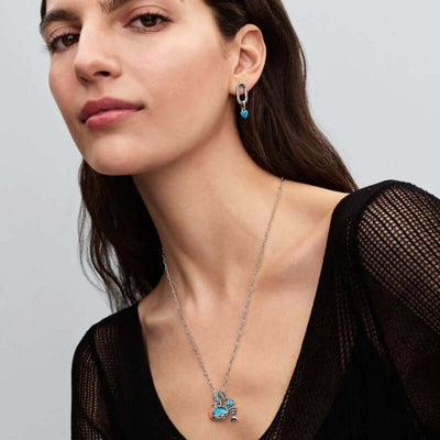 Pandora Mini Turkoosi Sydän Charm Hela 793827C01