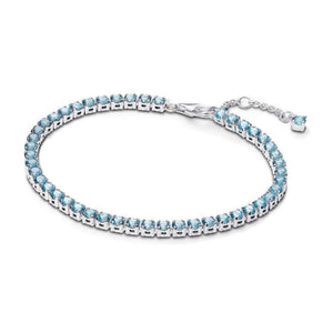 Pandora Vaaleansininen Tennisrannekoru 591469C03