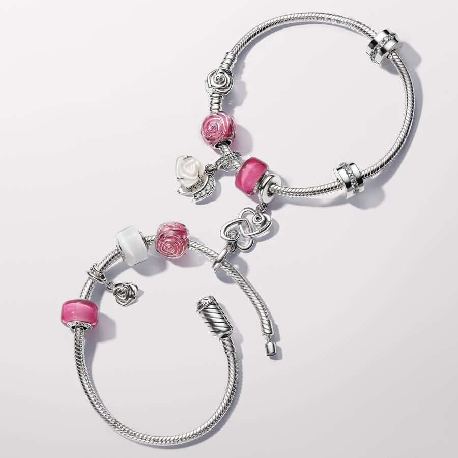 Pandora Valkoinen Ruusu  Dangle Charm Hela 793200C01